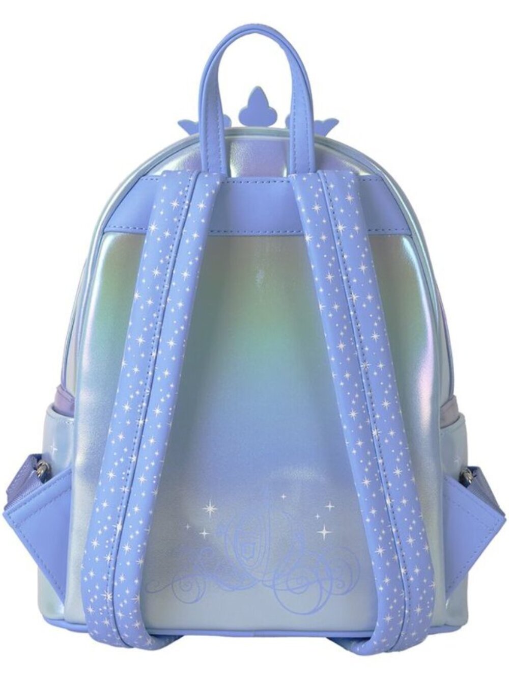 Loungefly Cinderella Exclusive Shiny Series Iridescent Cosplay Backpack NWT - Picture 10 of 12